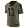 Miami Dolphins Tröjor Dan Marino 13 Nike 2021 Salute to Service - Herr Miami Dolphins Tröjor Dan Marino 13 Nike 2021 Salute to Service - Herr